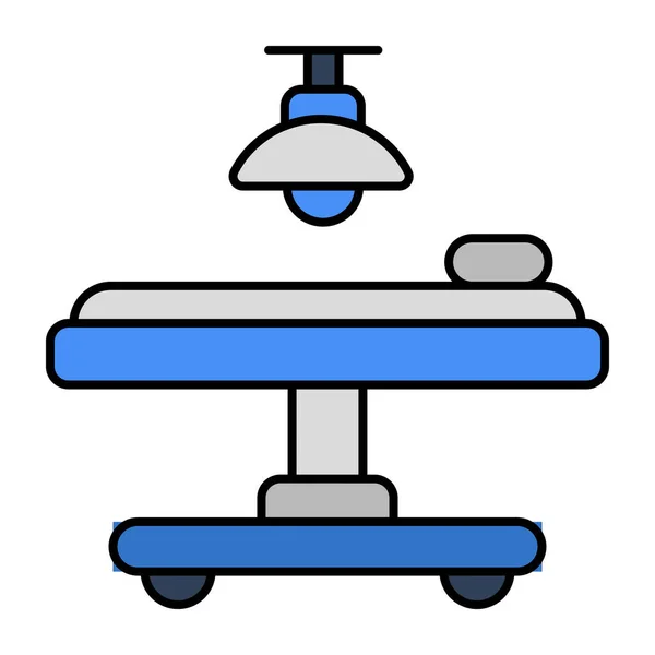 Иконный Дизайн Операционного Зала — стоковый вектор
