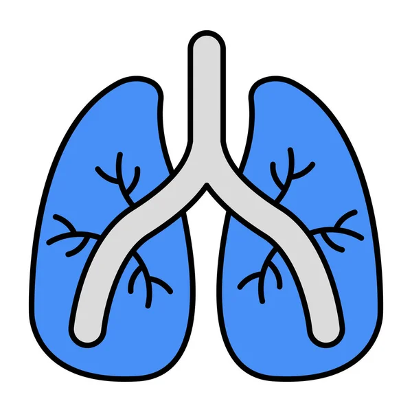 Premium Download Icon Lungs — стоковый вектор