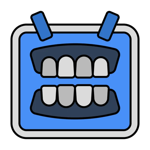 Modne Wzornictwo Wektorowe Gumy Zębów — Wektor stockowy