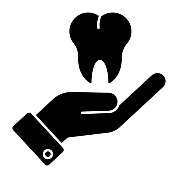 Icône Design Moderne Soins Dentaires — Image vectorielle