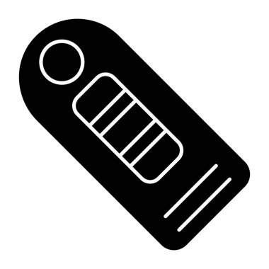 Hamilelik şeridinin katı tasarım simgesi