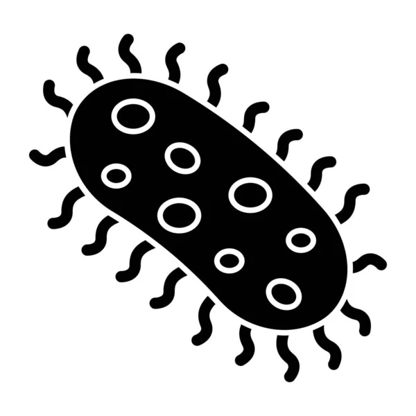 Ідеальна Ікона Дизайну Бактерій — стоковий вектор
