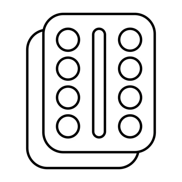 Editable Design Icon Pills Strip — стоковый вектор