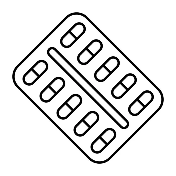 Editable Design Icon Pills Strip — Vetor de Stock