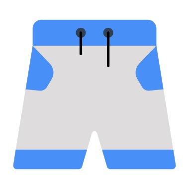 Erkek kısa metrajlı vektör tasarımı