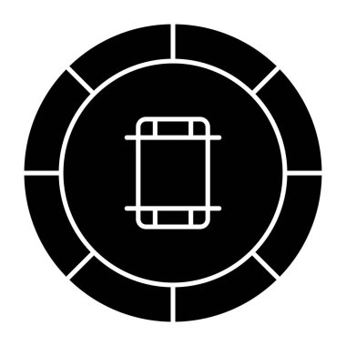 Akıllı telefonun bir simge tasarımı 