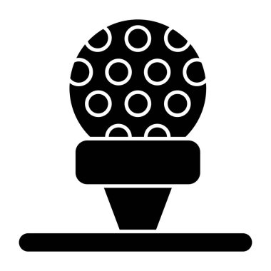 Golf tişörtünün eşsiz bir tasarım simgesi.