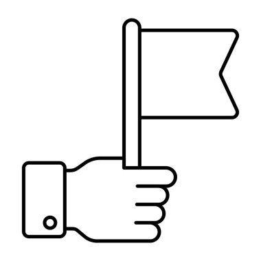 Bayrağın eşsiz tasarım simgesi