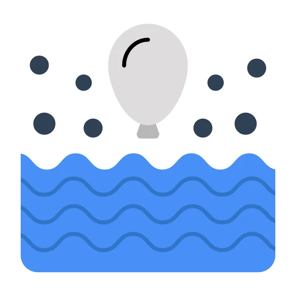 Creative Design Icon Water Balloon — Stock Vector