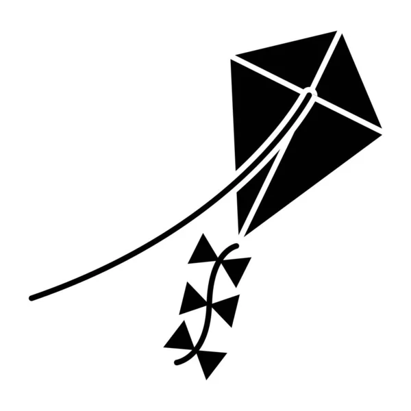 Editable Design Icon Kite — Stock Vector