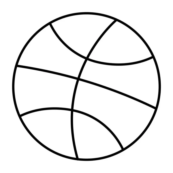 可编辑的篮球设计图标 — 图库矢量图片