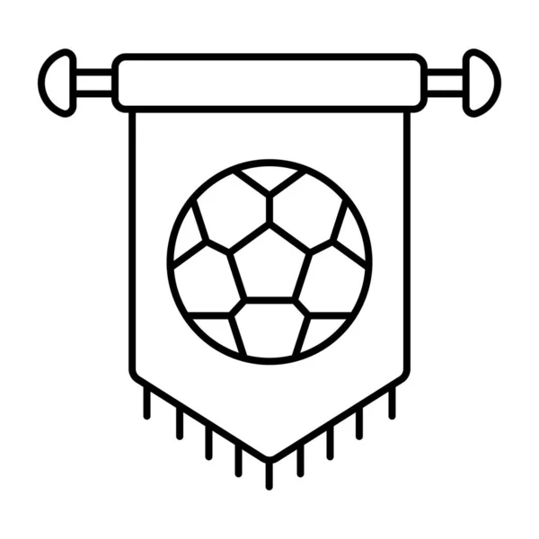 Ein Symbolhaftes Design Des Sportabzeichens — Stockvektor