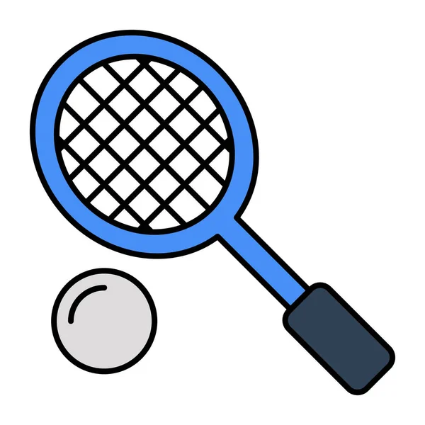 Perfekt Design Ikon Tennis — Stock vektor