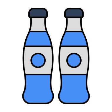 Süt şişelerinin simge tasarımı