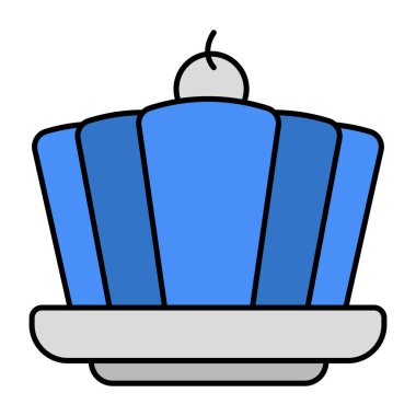 Reçelli kekin mükemmel bir tasarım simgesi. 