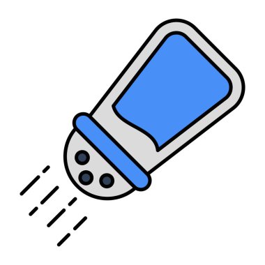 Tuz kabının son moda vektör tasarımı 