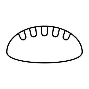 Trendy design icon of baguette 