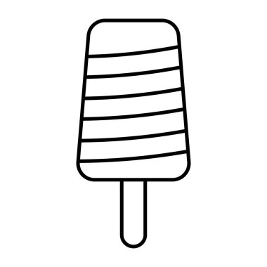 Dondurma simgesi, düzenlenebilir vektör