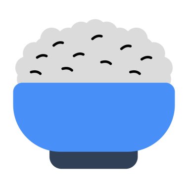 Gıda kase simgesi modada