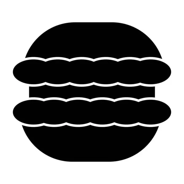 汉堡的现代设计图标 — 图库矢量图片