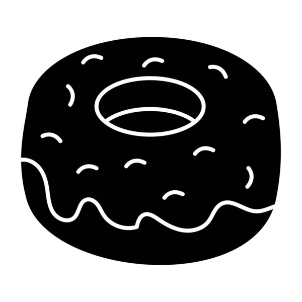 Trendy Vector Design Donut — Image vectorielle