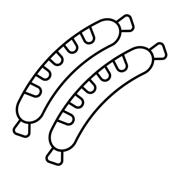Unique Design Icon Sausage — стоковый вектор
