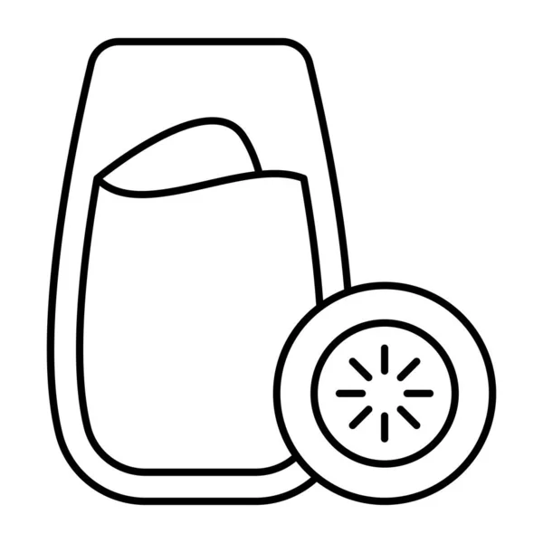 Lemonade Icon Editable Vector — Vettoriale Stock