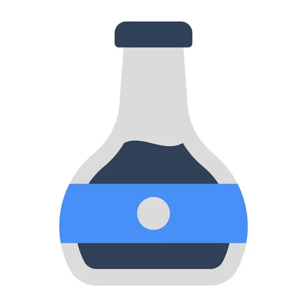 オイルボトルのトレンディーなベクトルデザイン — ストックベクタ