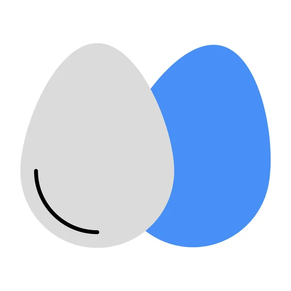 Eggs Icon Editable Vector — Stock Vector