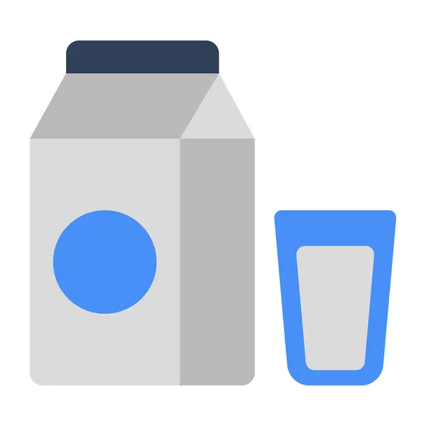 Unique Design Icon Milk Pack — Stockvector