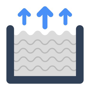 Yüksek su seviyesinin eşsiz bir tasarım simgesi 