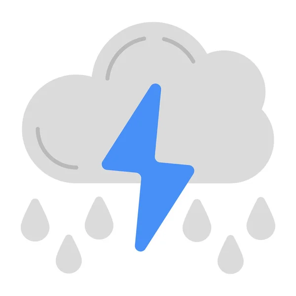 Rainfall Icon Perfect Design — Vector de stock