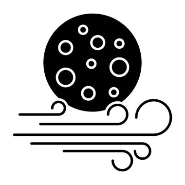 Rüzgarlı gecenin simge tasarımı 