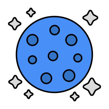 Dolunayın simge tasarımı 