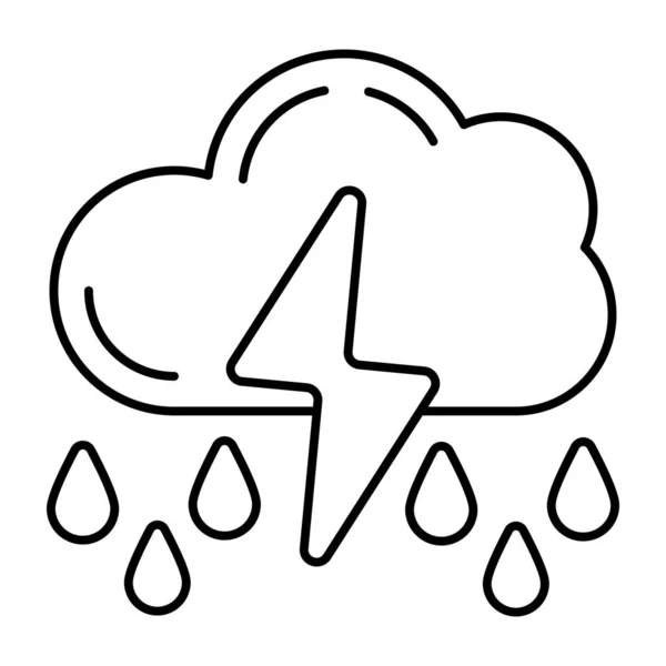 Rainfall Icon Perfect Design —  Vetores de Stock