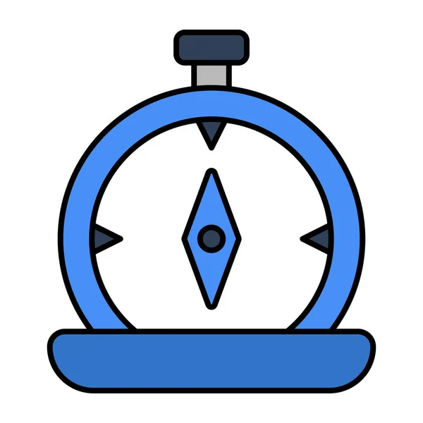 现代指南针设计图标 — 图库矢量图片