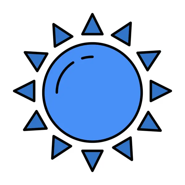 Icon Design Sunlight — Stok Vektör
