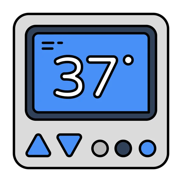 恒温器的创意设计图标 — 图库矢量图片