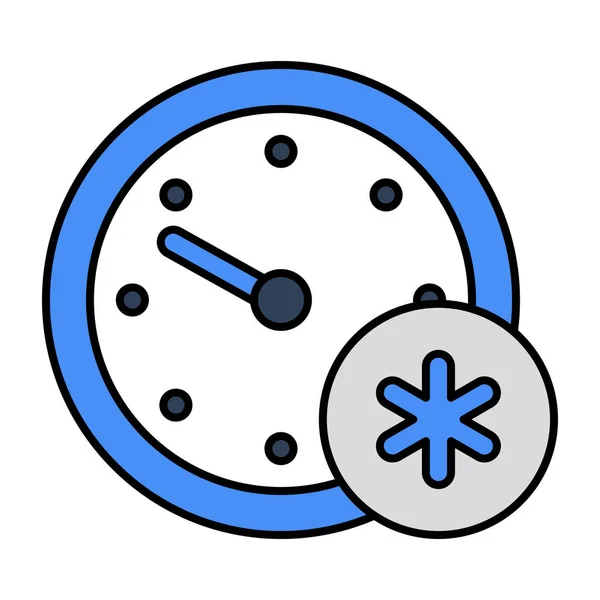 Icon Design Snow Speed — Stock Vector
