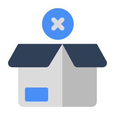 A unique design icon of order cancel