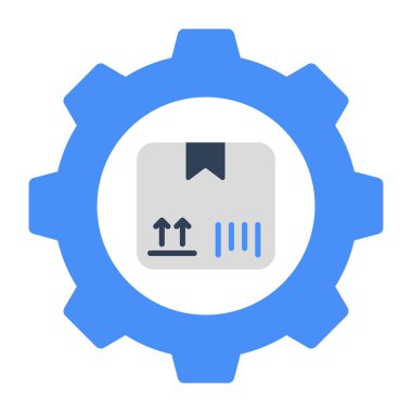 Trendy design icon of parcel management 