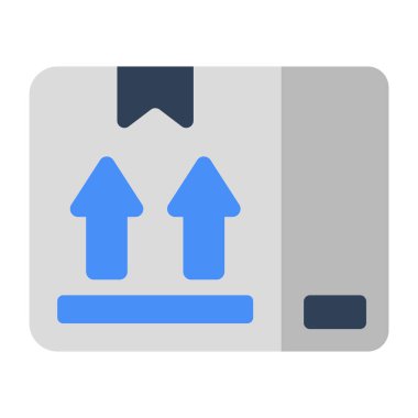 Düzenlenebilir bir karton tasarım simgesi