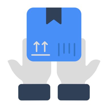 Paket kullanım simgesinin en iyi indirme simgesi 