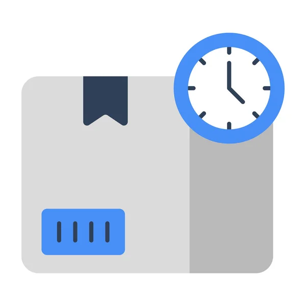 Perfect Design Icon Delivery Time — Stockvektor
