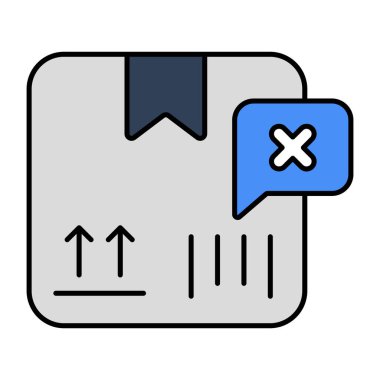A unique design icon of order cancel