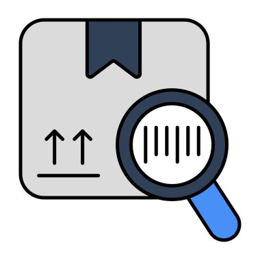 An icon design of barcode tracking