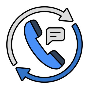 Lojistik çağrının simge tasarımı