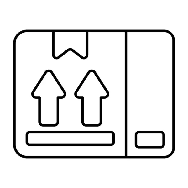 Editable Design Icon Carton — Stock Vector
