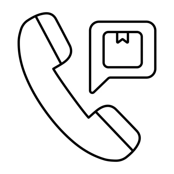 物流コールのアイコンデザイン — ストックベクタ