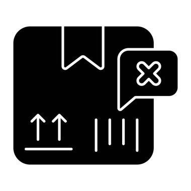 A unique design icon of order cancel